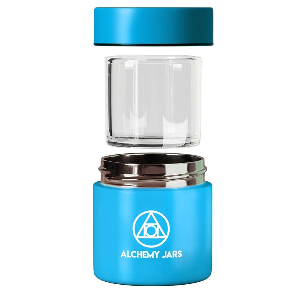 Alchemy Jars – Vakuumisoliertes 50ml Concentrate Jar (blau) - jar