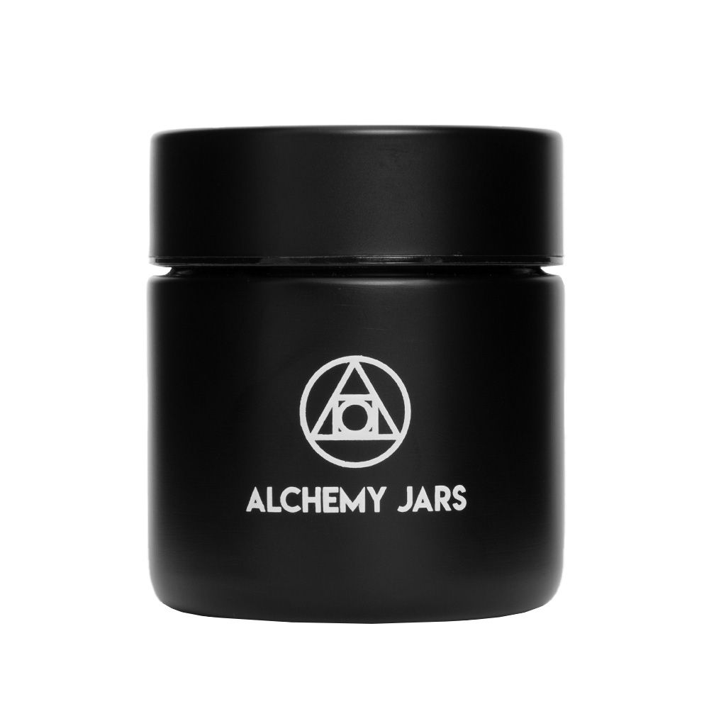 Alchemy Jars – Vakuumisoliertes 50ml Concentrate Jar (schwarz) - jar